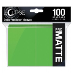 Pro Matte Eclipse (Ultra Pro) - Standard Sleeves - 100 ct - Lime Green